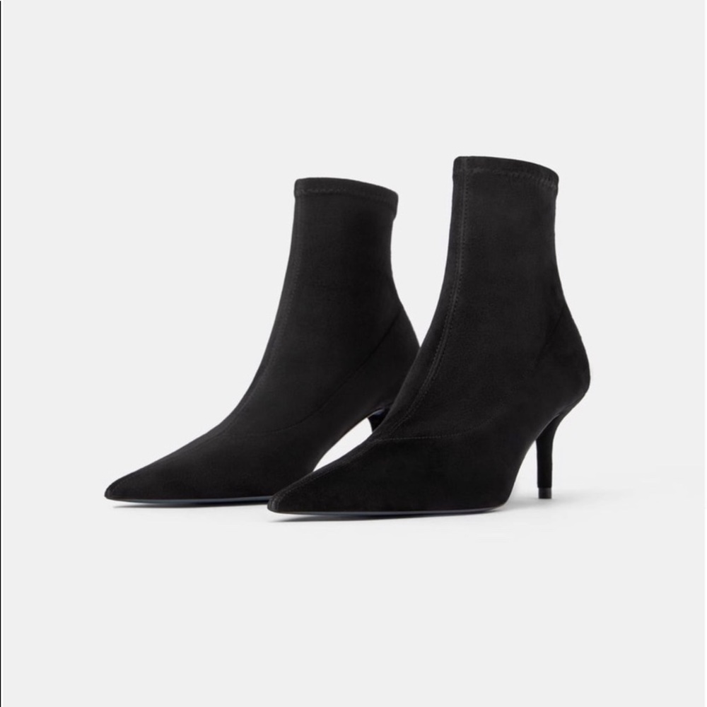 NWT ZARA BLUE COLLECTION ANKLE BOOTS/BOOTIES